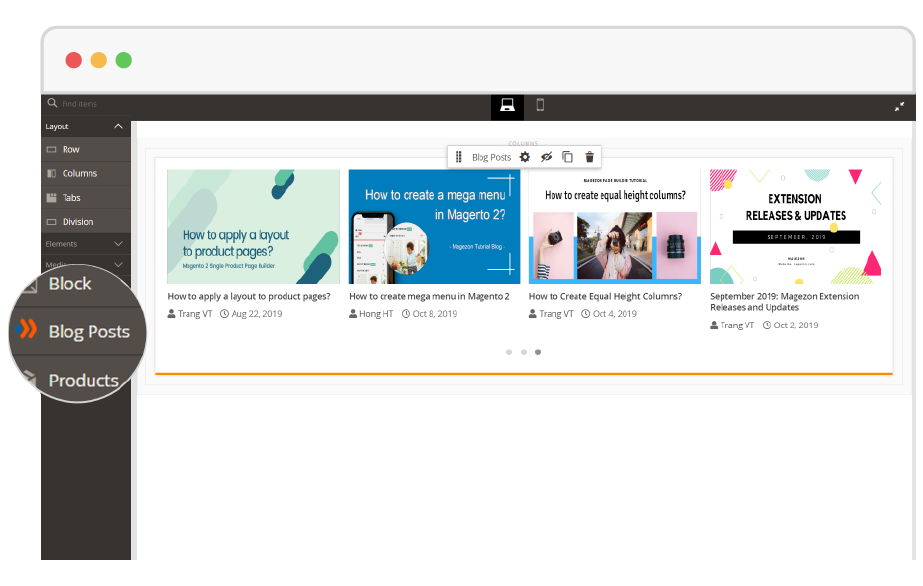 Compatible with Magento Page Builder Compatible with Magento Page Builder