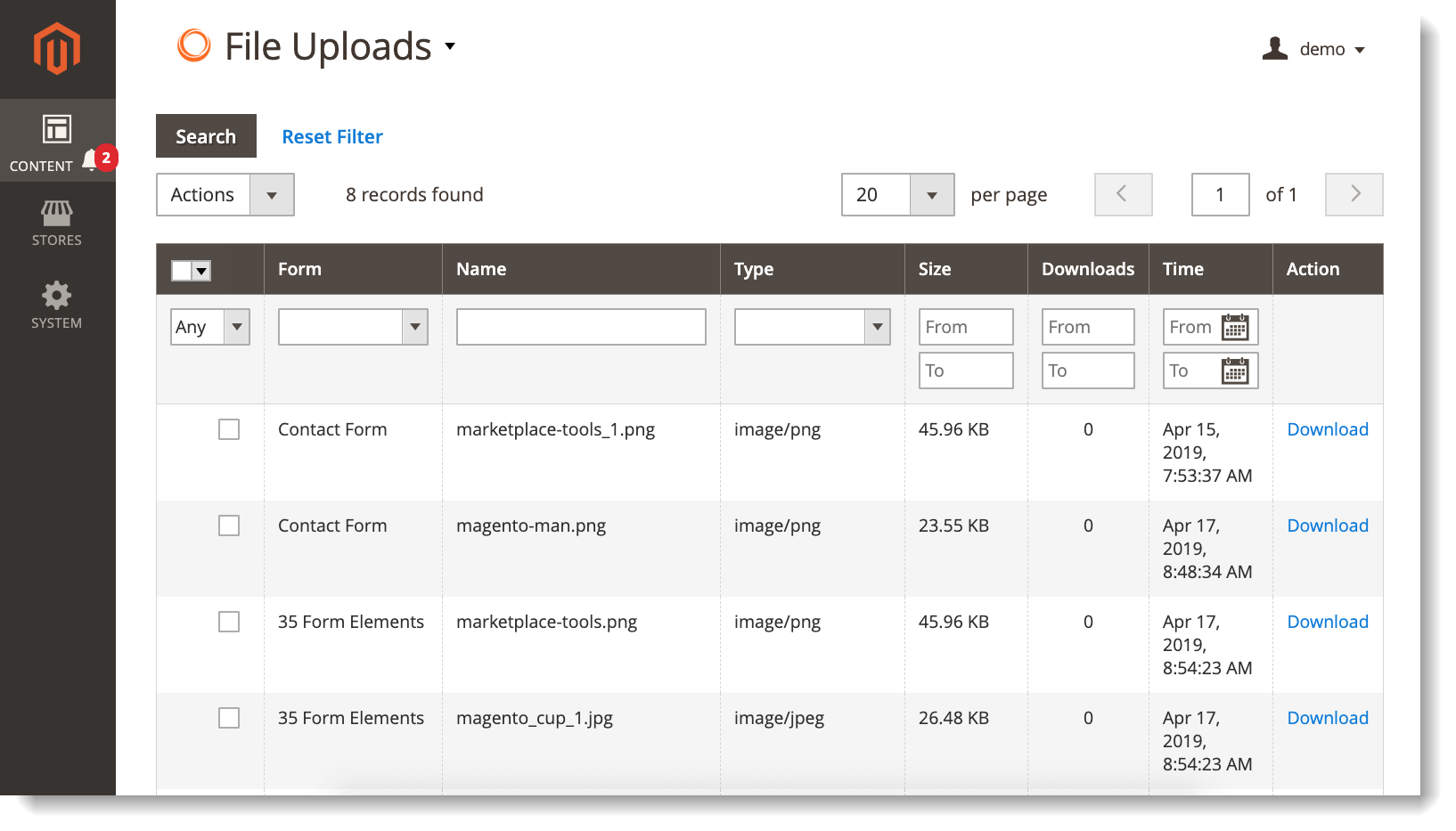 File Uploads Blue Form Builder Magento 2 Form Builder Extension File Uploads Blue Form Builder Magento 2 Form Builder Extension