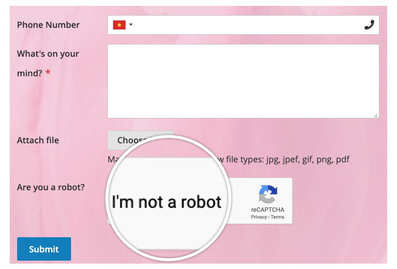 Spam Prevention