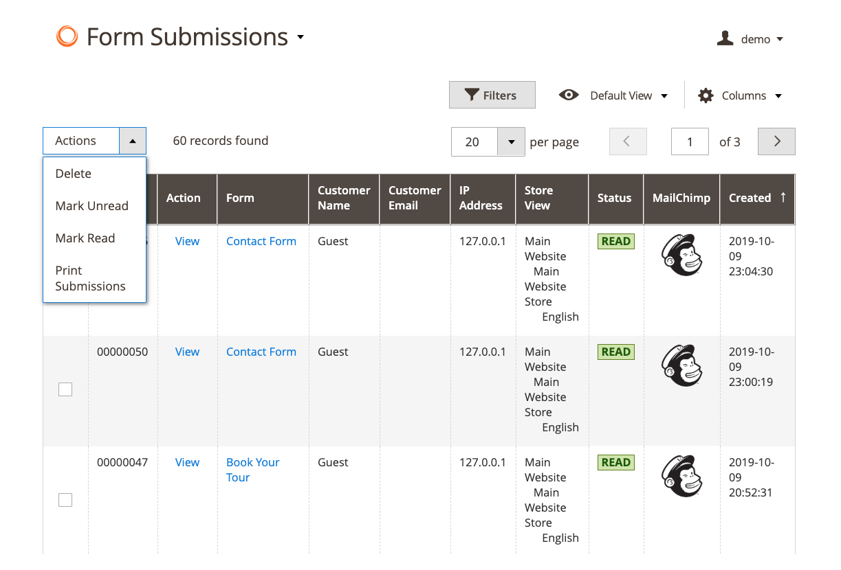 Submission Management