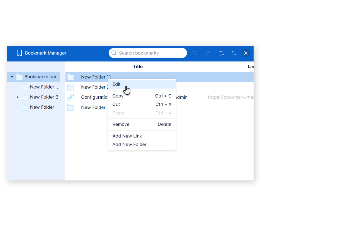 Right-Click Controls | Magento 2 Bookmark Manager Right-Click Controls | Magento 2 Bookmark Manager
