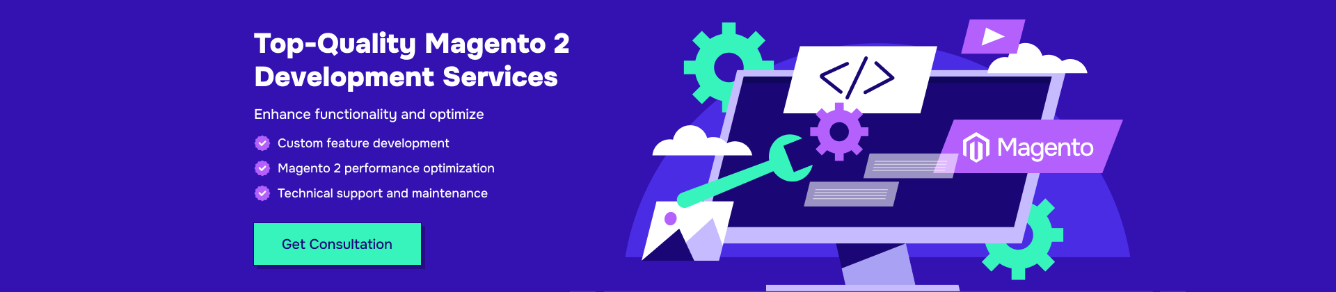 Magento 2 development services by Magezon