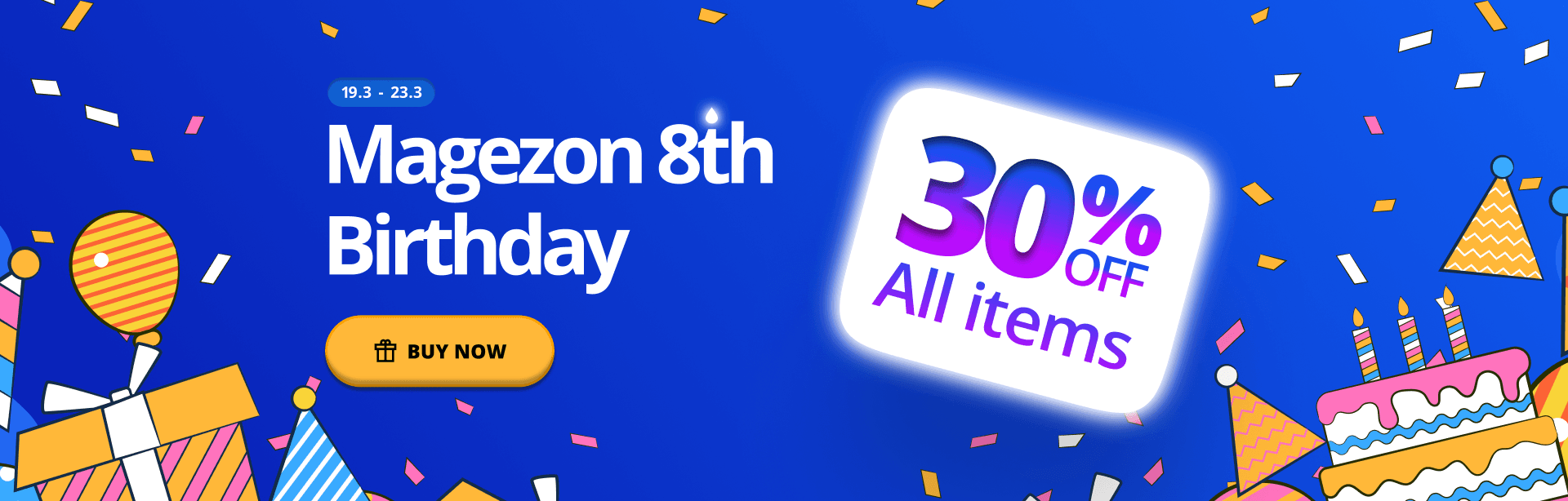 Magezon 8th birthday sale