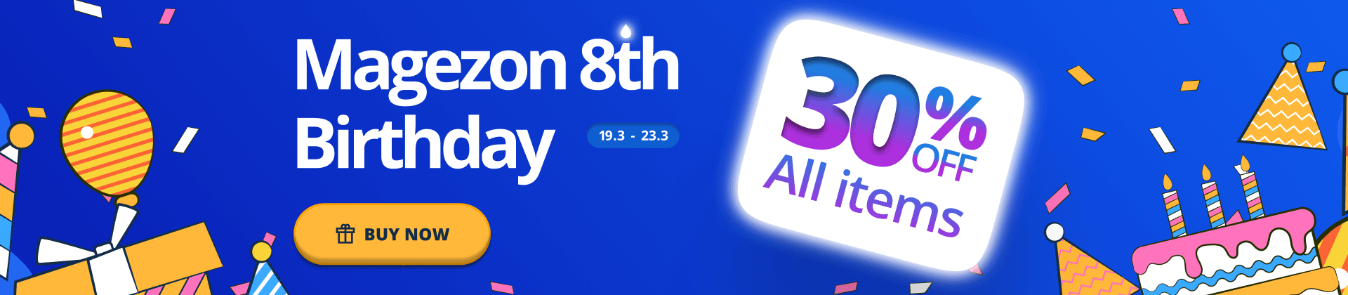 Magezon 8th birthday sale