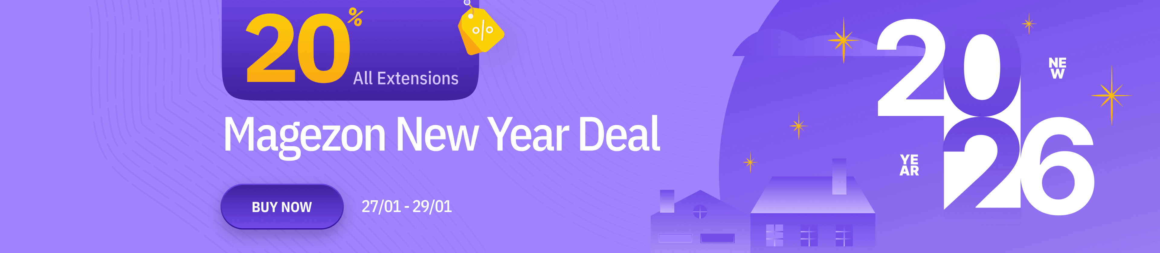 New Year 2026 Sale 20% Off