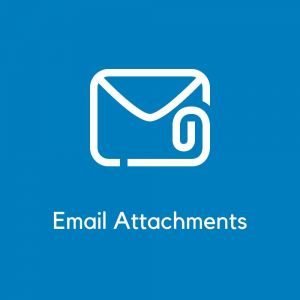 Email attachment logo