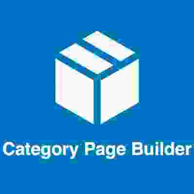 Magento 2 Category Page Builder