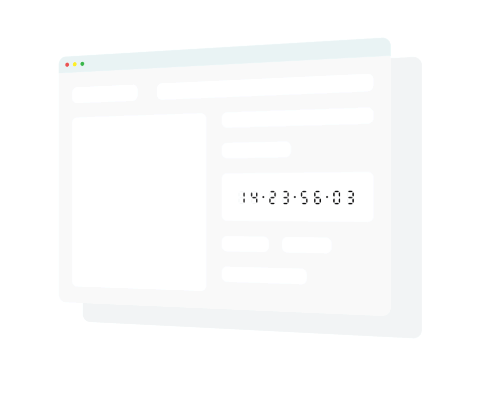 Enable to locate the countdown on the product page
