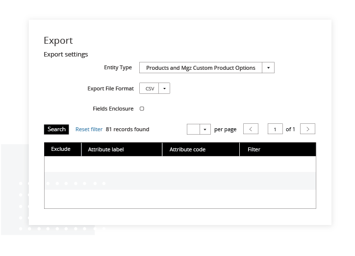 Option import export Magento 2 Custom Option | Option import export