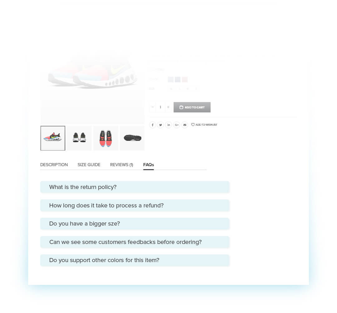 Show FAQs tab on product page Show FAQs tab on product page