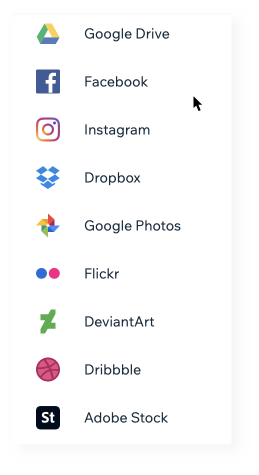 Import files from social networks | Magento 2 File Manager Import files from social networks | Magento 2 File Manager