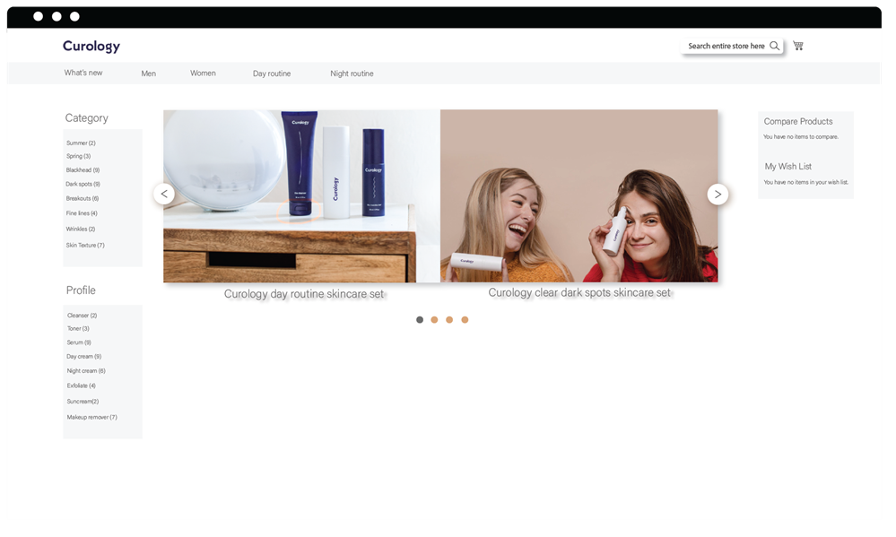 Magento 2 Lookbook | Create Distinctive Profile Category Pages - Carousel Layout