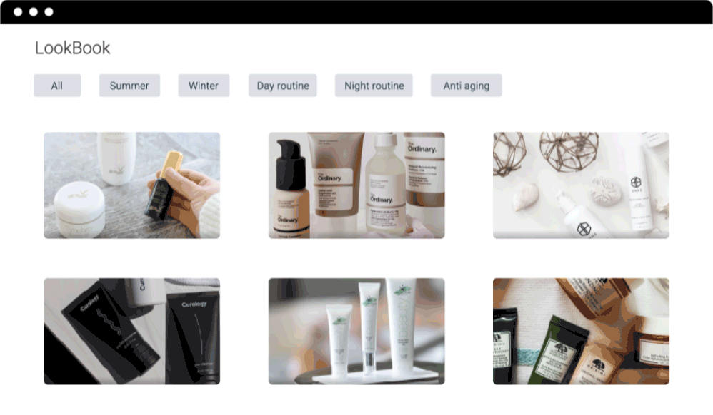 Magento 2 Lookbook | Manage A Lookbook Homepage - Masonry Layout