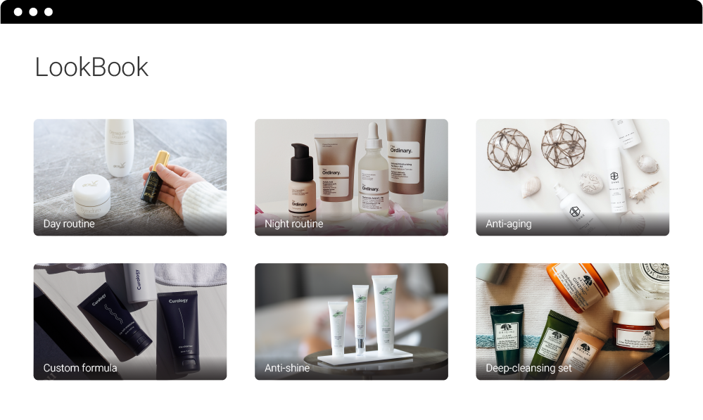 Magento 2 Lookbook | Manage A Lookbook Homepage - Grid Layout