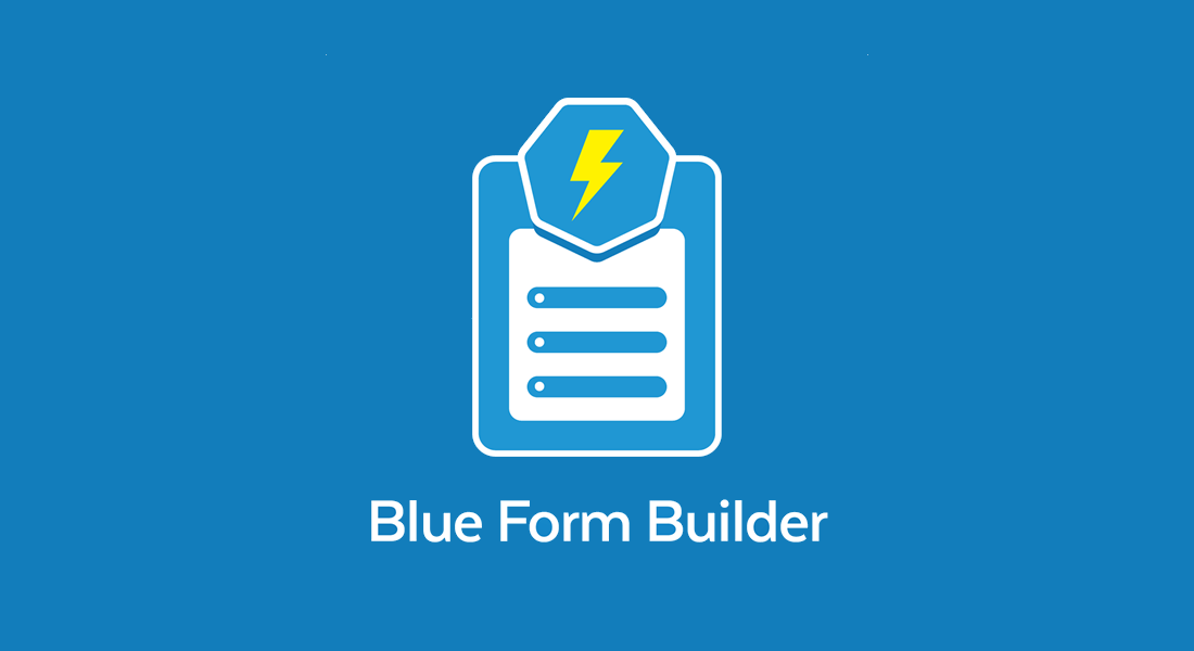 Blue Form Builder Blue Form Builder
