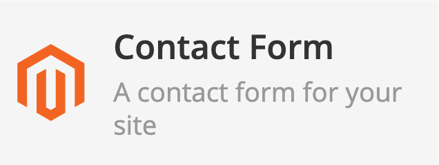 Contact Form element