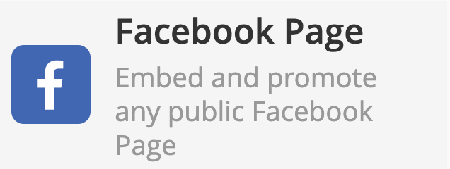 Facebook Page element