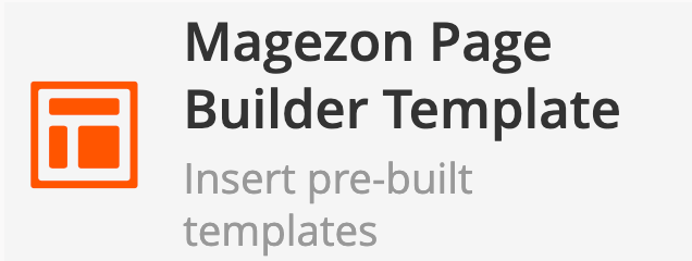 Magezon Page Builder Template element
