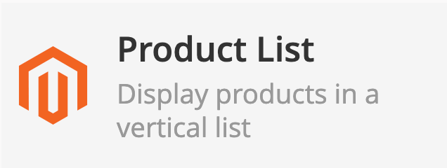 Product List element