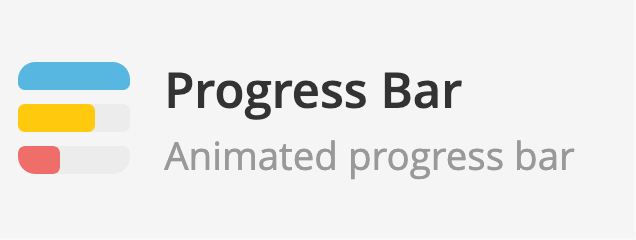 Progress Bar element