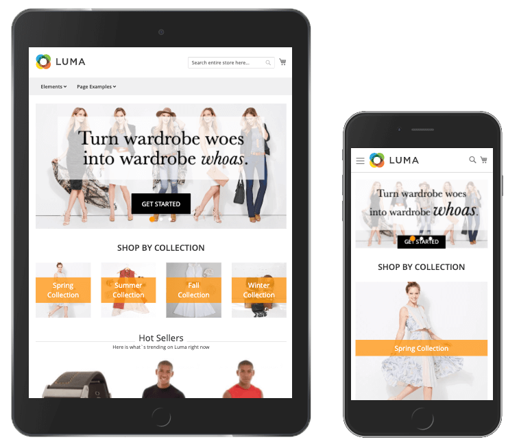 100% responsive on all devices 100% responsive on all devices