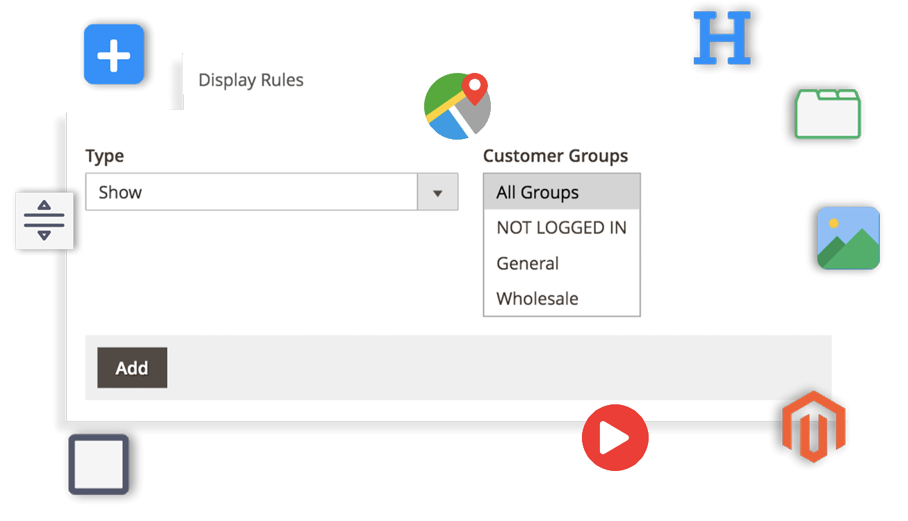 Display Rules | Support All Elements Display Rules | Support All Elements