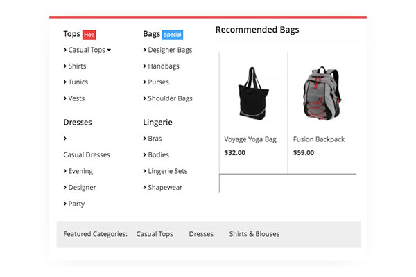 Create Beautiful Menu Layouts