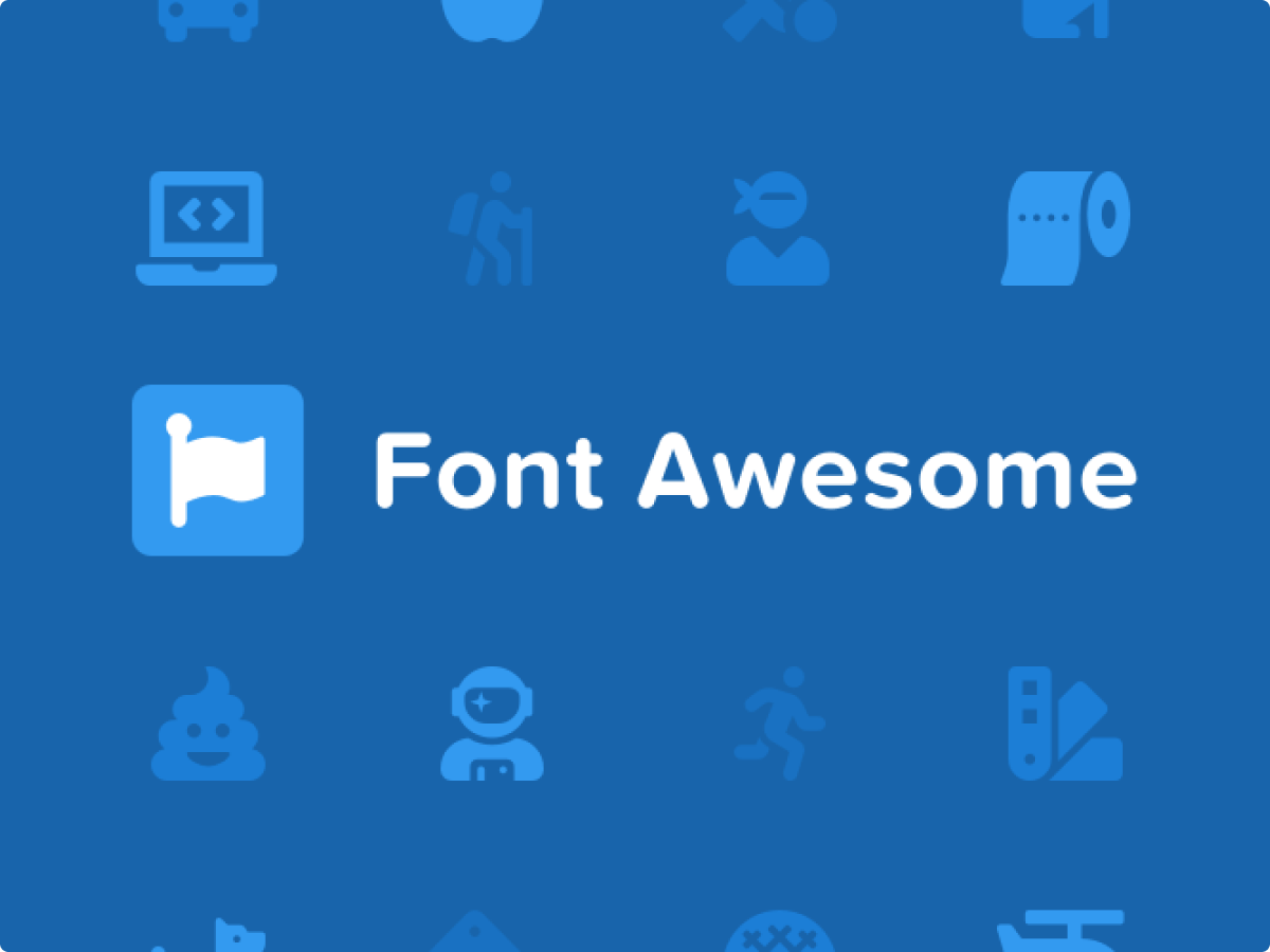 Integrate with Font Awesome icon library