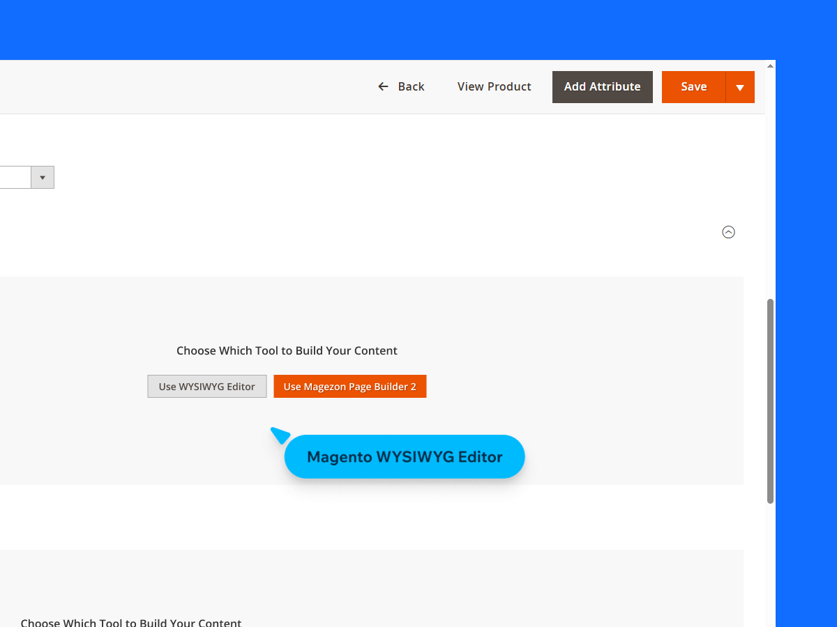 Work alongside Magento WYSIWYG Editor