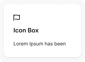 Icon Box block