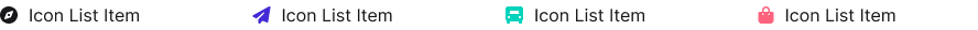 Icon List icon