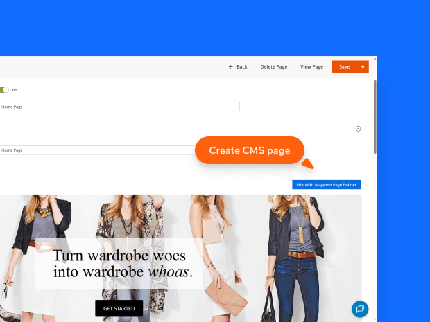 Create eye-catching CMS pages