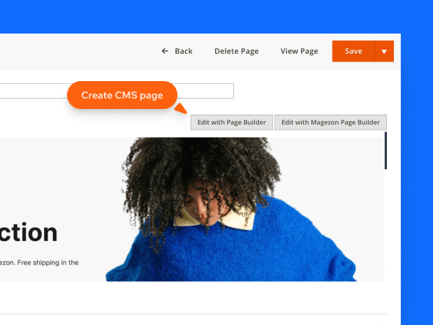 Create eye-catching CMS pages