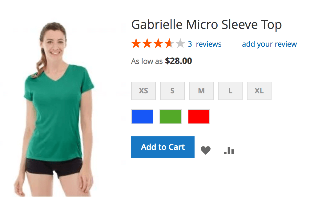 Single Product in list layout