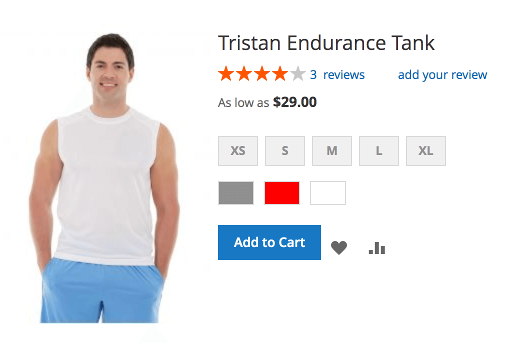 Single Product in list layout