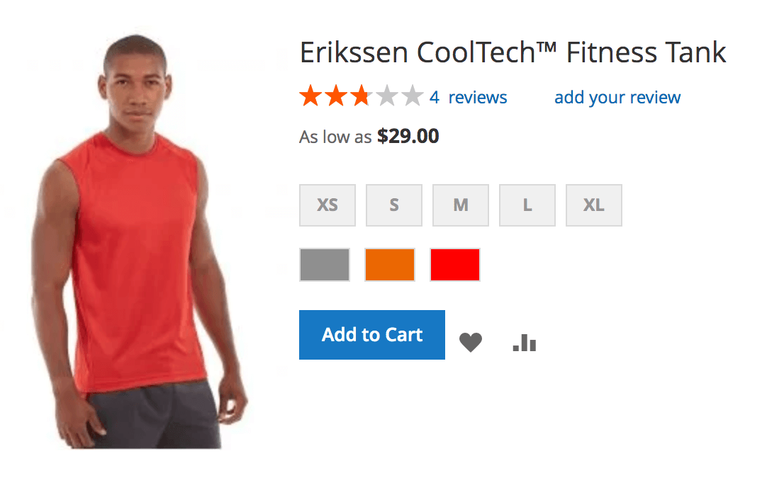 Single Product in list layout
