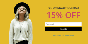 Email Subscription Email Subscription Popup