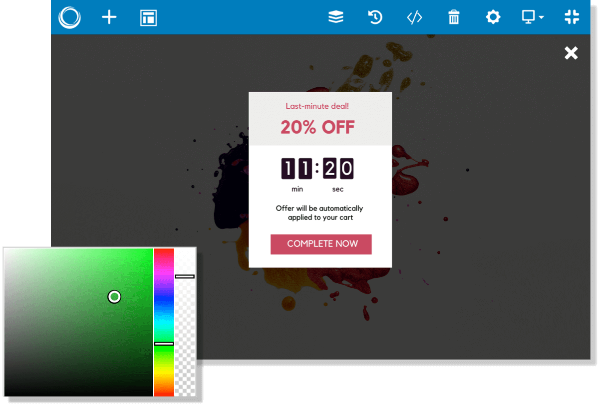 Fully control over popup look & feel