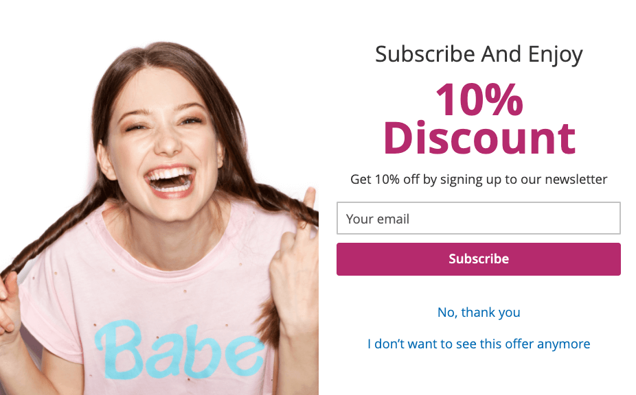 Popup template Popup template