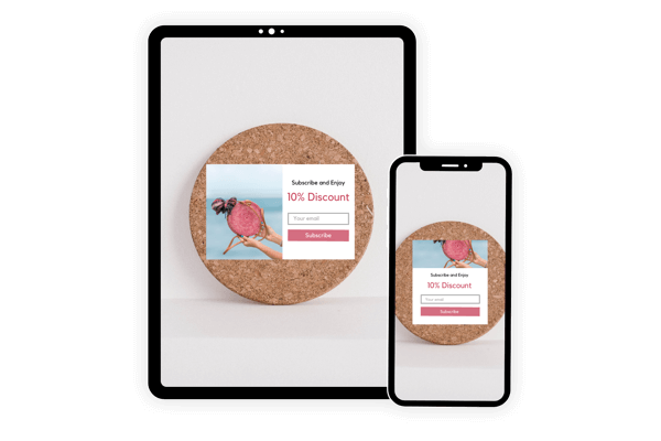 100% Responsive Popups