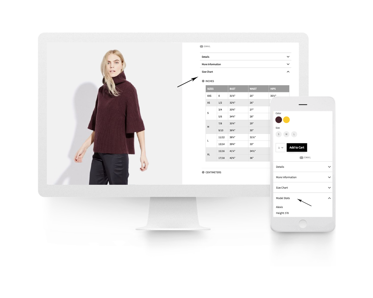 A stellar product page example A stellar product page example