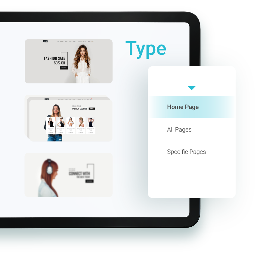 Flexible rule customization by IPs and URLs