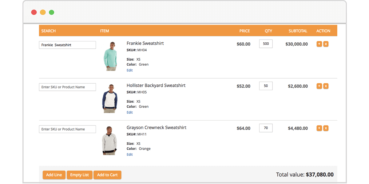 Magento 2 Quick Order | Temporary list Magento 2 Quick Order | Temporary list
