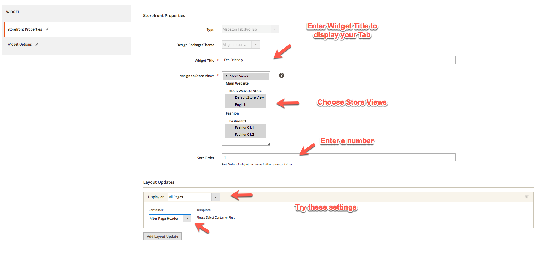 Magento 2 Tabs | Widget Function Magento 2 Tabs | Widget Function